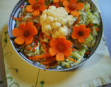 Salade de chou-fleur et carottes