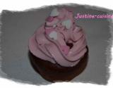 Cupcake chocolat et framboise