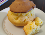 Blanc à manger d'œuf façon rocher soufflé