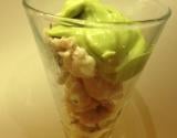 Verrine de poulet Asiatique, mayonnaise d'avocat