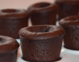 Mini-moelleux au chocolat