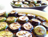 Aubergines marinées au vinaigre balsamique