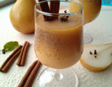 Jus de poire à la cannelle et au sirop d'érable