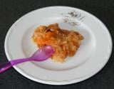 Crumble abricots-raisins-pignons