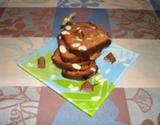 Cake au Toblerone, miel et amandes