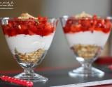 Trifle à la fraise et au fromage blanc