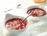 Confiture de framboises au four