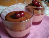 Verrine moelleux chocolat et cerise