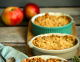 Crumble aux pommes délicieux !