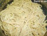 Pasta au pesto d'épinards