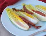 Endives aux lardons sans façon