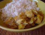 Curry de poulet à la mangue