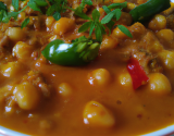 Chili de pois capucins