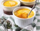 Flan de carottes et céleri aux noisettes