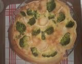 Quiche au chèvre et brocolis