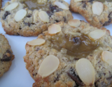 Cookies au lemon curd et aux amandes