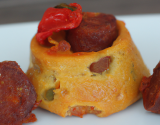 Fondant au chorizo