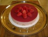 Bavarois à la fraise rapide