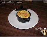 Œuf cocotte au chorizo