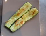 Courgettes au parmesan