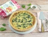 Quiche sans gluten aux épinards et à la crème d'amandes