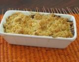 Crumble de chou au saumon