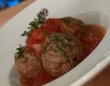 Boulettes de viande, sauce tomate