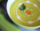 Velouté de courgettes léger et goûteux