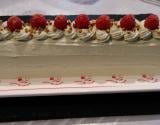 Bûche mascarpone framboises