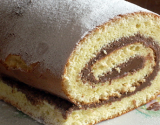 Gâteau roulé au Nutella