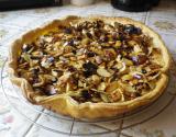 Tarte aux pommes croustillantes aux amandes