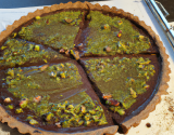 Tarte choco-pistaches