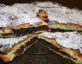 Galette des rois au chocolat et amandes