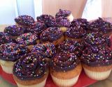 Cupcakes chocolat-noix de coco