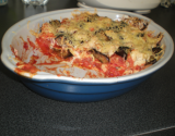 Lasagnes poulet-aubergines