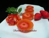 Fraises en gelée d'orange