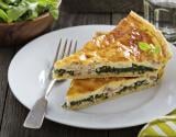 Quiche fondante au jambon et épinards