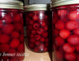 Cerises au sirop