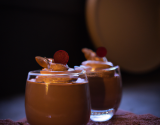 Mousse au chocolat et à la crème de marron