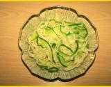 Tagliatelles aux courgettes et pesto