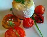 Fondant chèvre frais et tomates confites