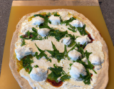 Pizza ricotta mascarpone