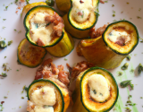 Courgettes farcies au fromage de brebis