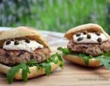 Burgers "vitello tonnato" (burgers de veau sauce au thon)