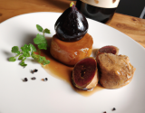 Foie gras de canard au cognac et porto, truffé