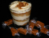 Tiramisu spéculoos au caramel beurre salé