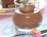 Mousse au chocolat au beurre salé en verrine