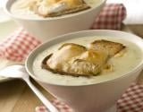 Petites soupes gratinées au camembert Le Rustique