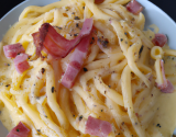 Pâte à la carbonara