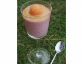 Coupe framboise - crème de calissons